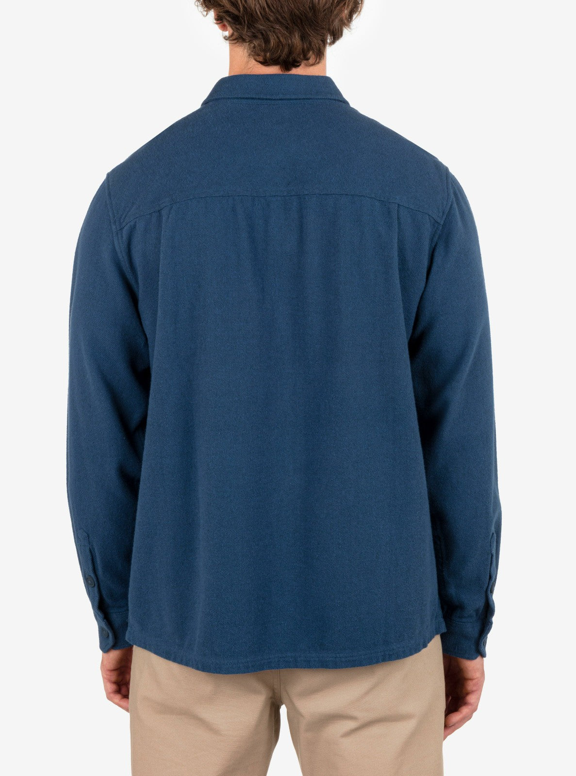 Santa Cruz Twill Flannel Long Sleeve - Armored Navy