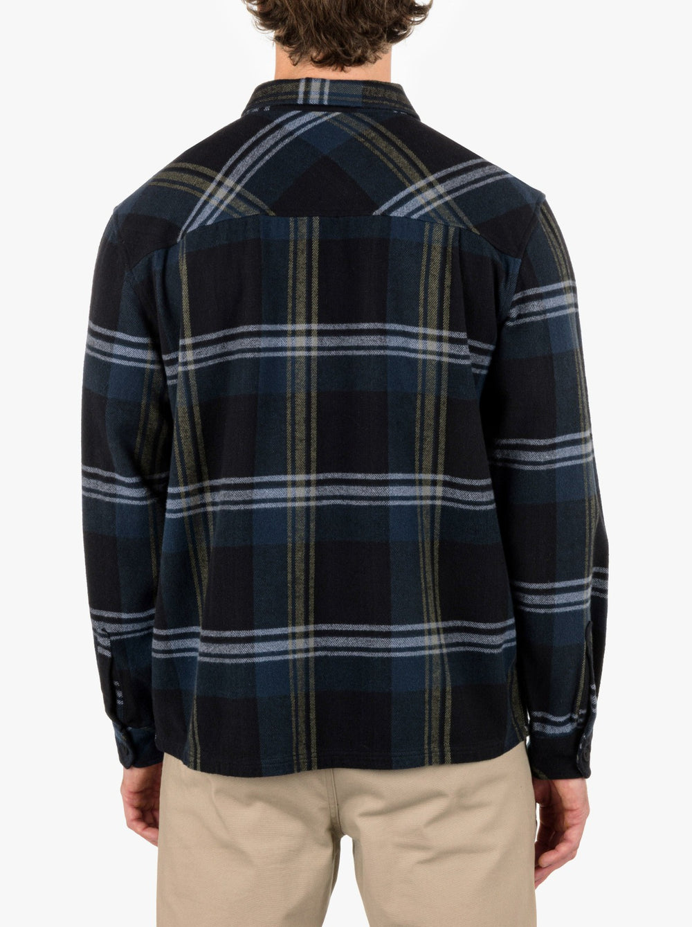 Santa Cruz Shorline Flannel Long Sleeve - Black