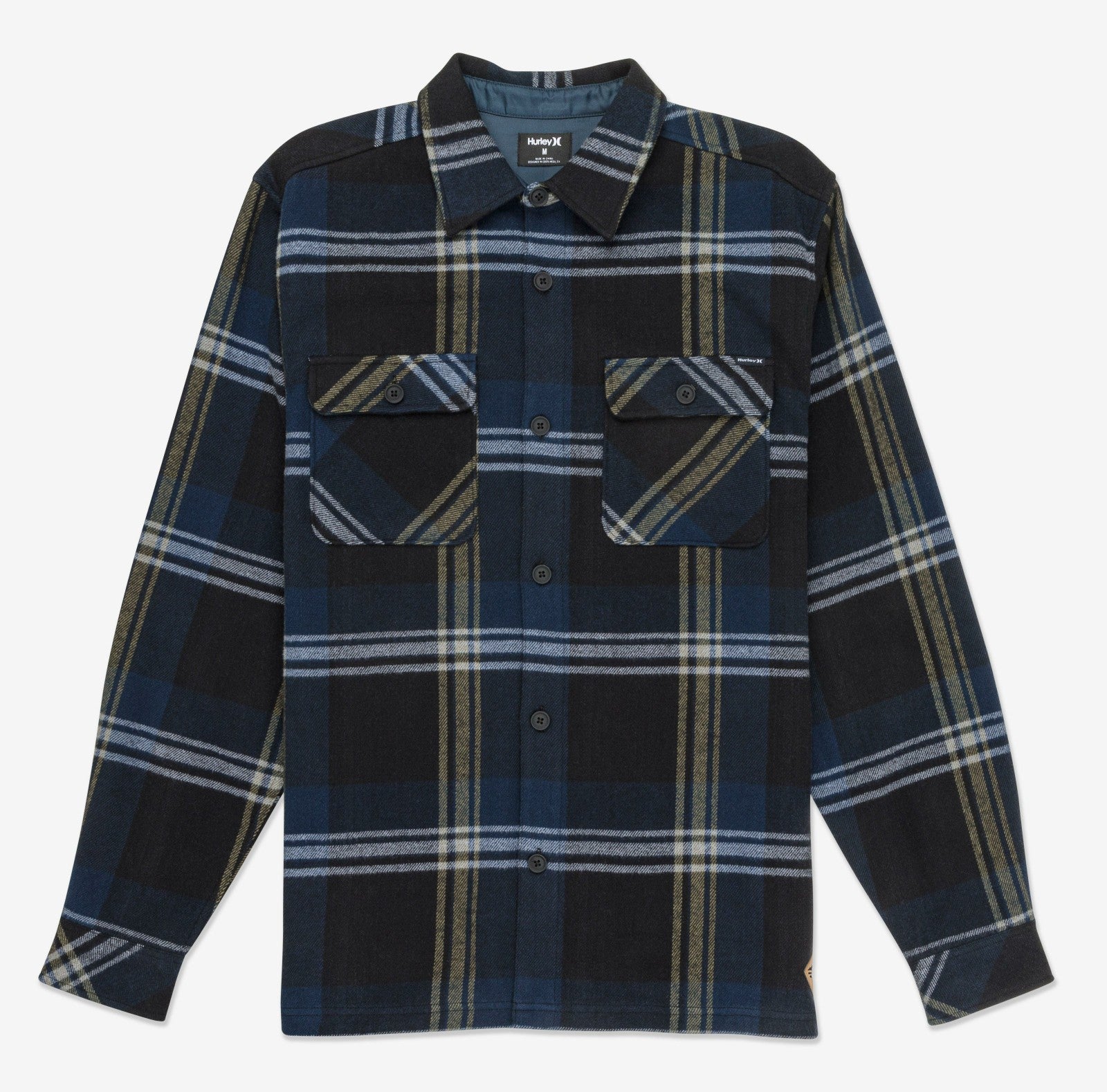 Santa Cruz Shorline Flannel Long Sleeve - Black