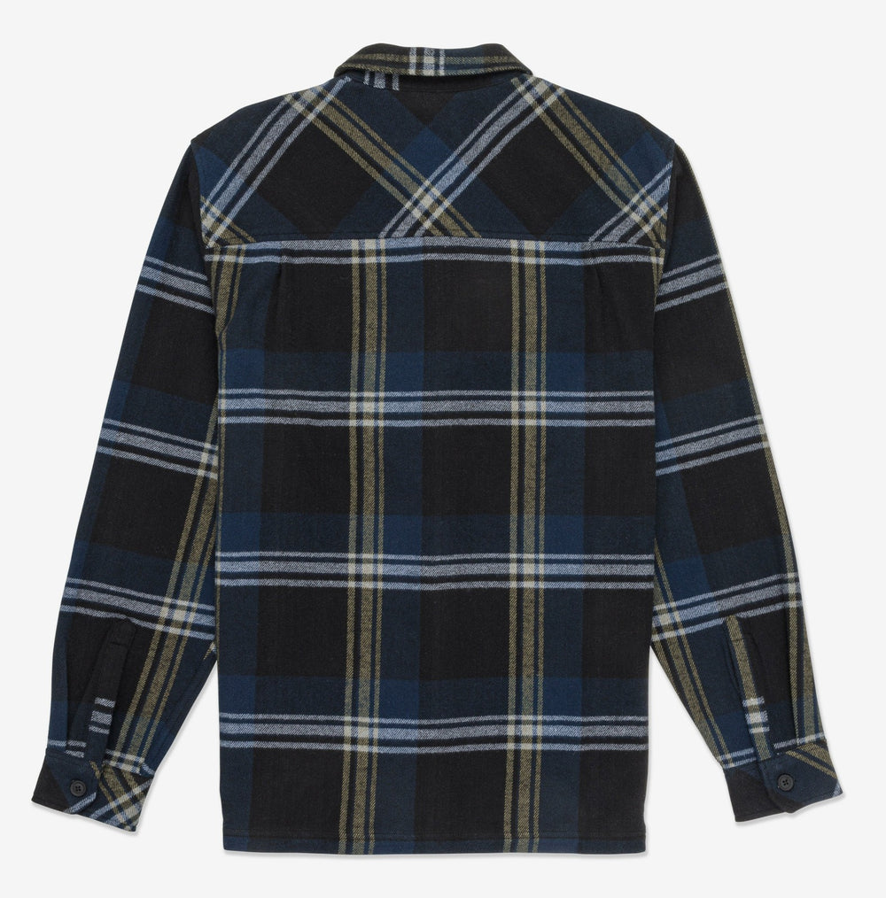 Santa Cruz Shorline Flannel Long Sleeve - Black