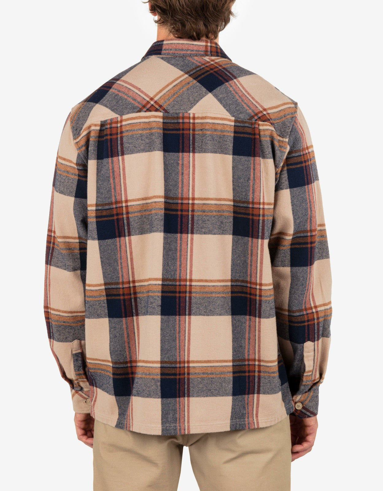 Santa Cruz Shorline Flannel Long Sleeve - Khaki