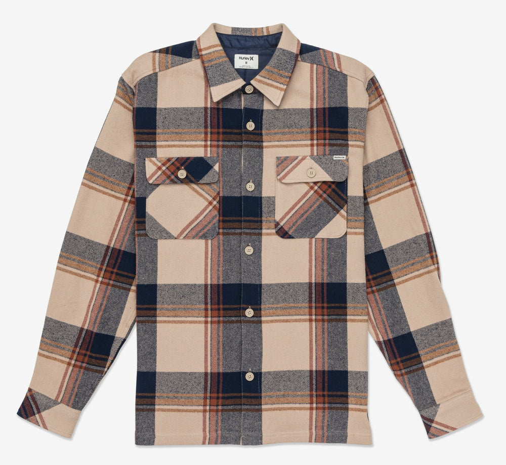 Santa Cruz Shorline Flannel Long Sleeve - Khaki