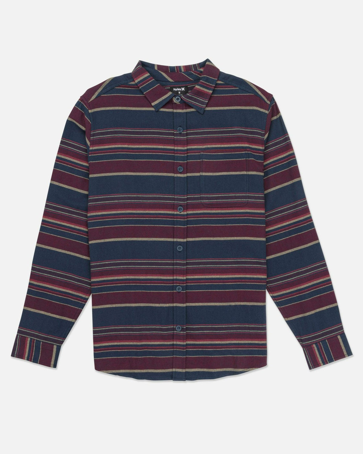Portland Organic Flannel Long Sleeve - Armored Navy