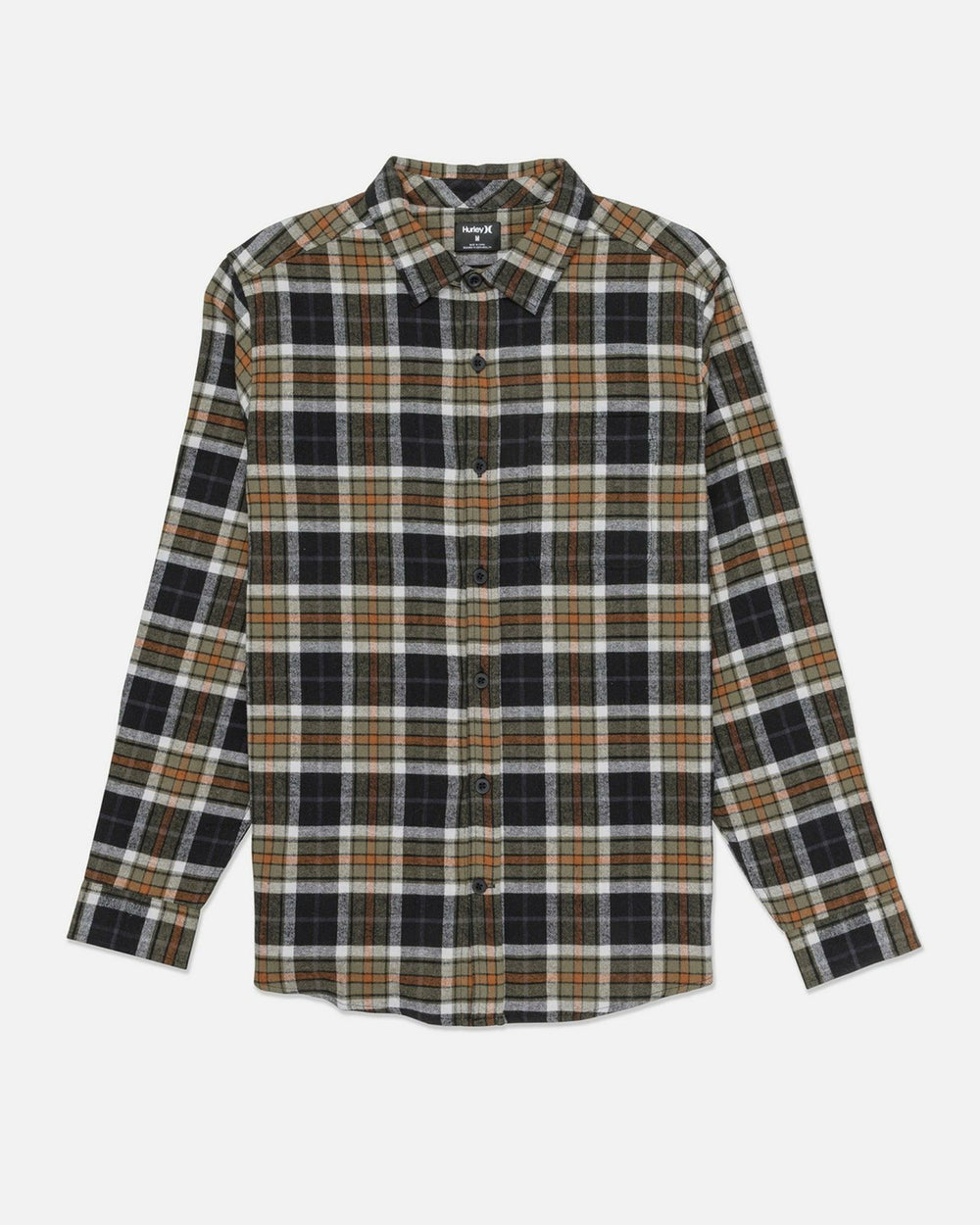 Portland Organic Flannel Long Sleeve - Black
