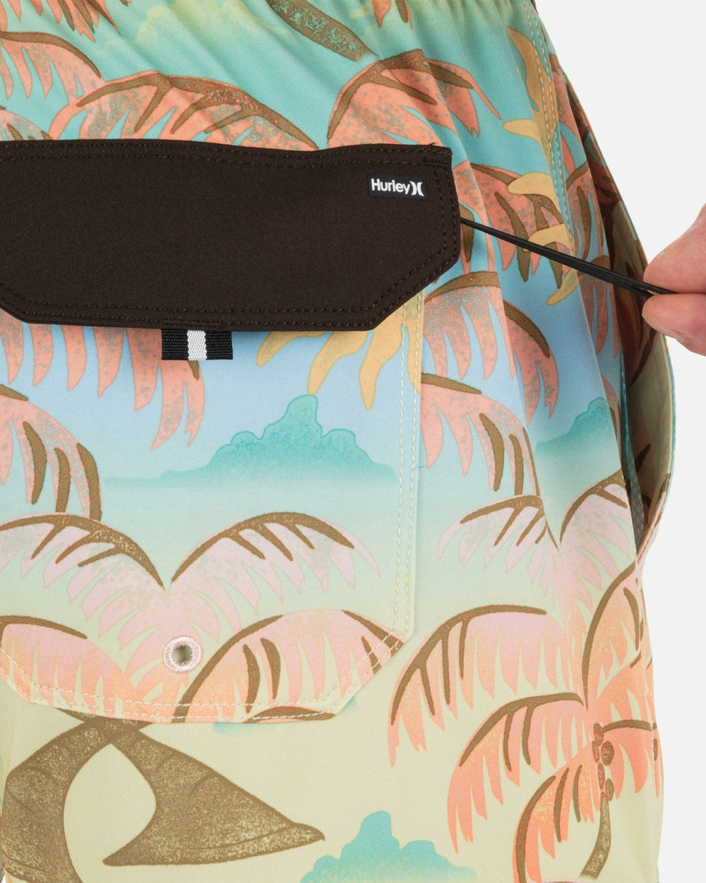 Phantom Eco Block Party Volley Boardshort 17" - Pineapple