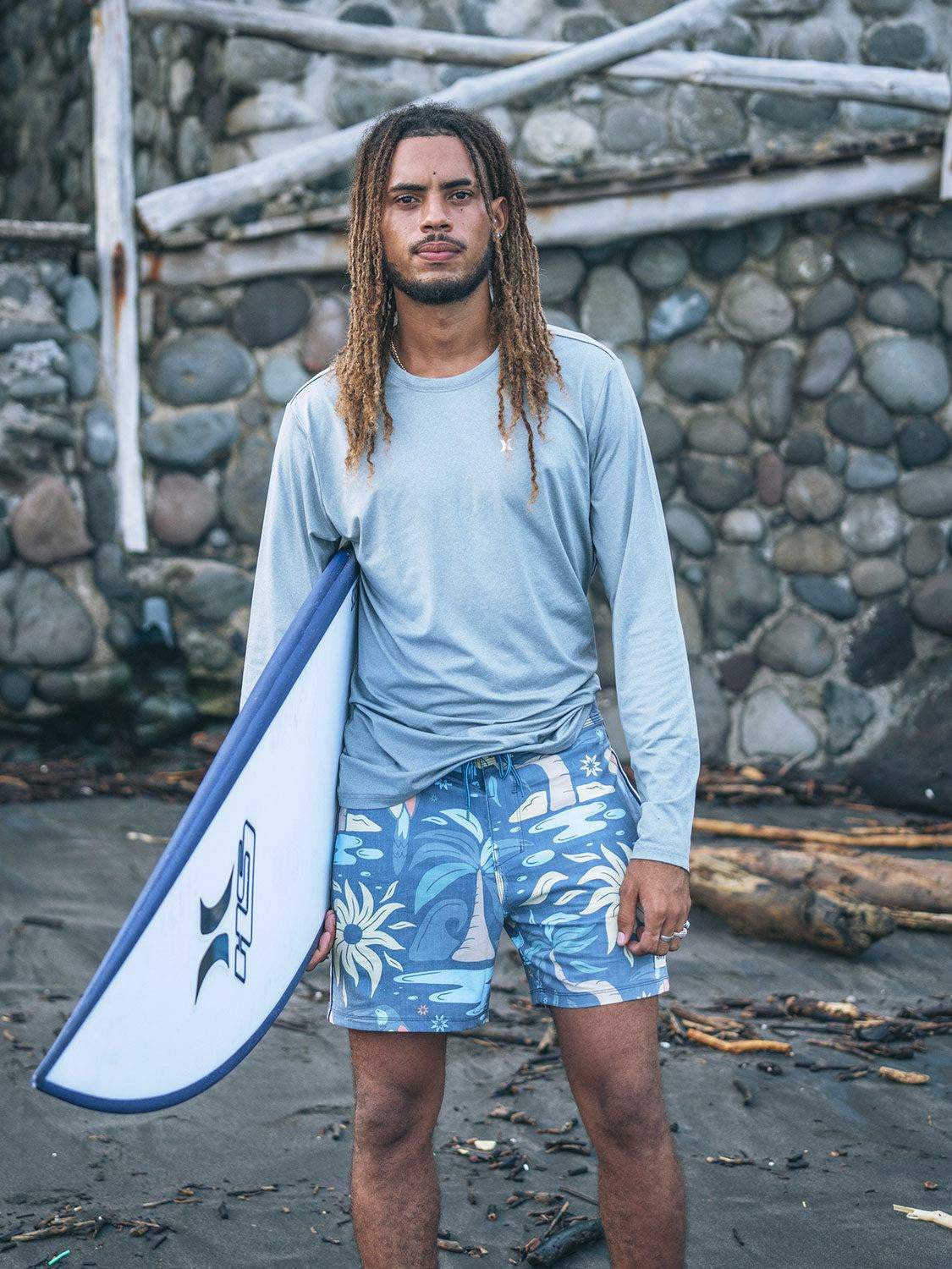 Phantom Naturals Sessions Boardshort 16" - Submarine