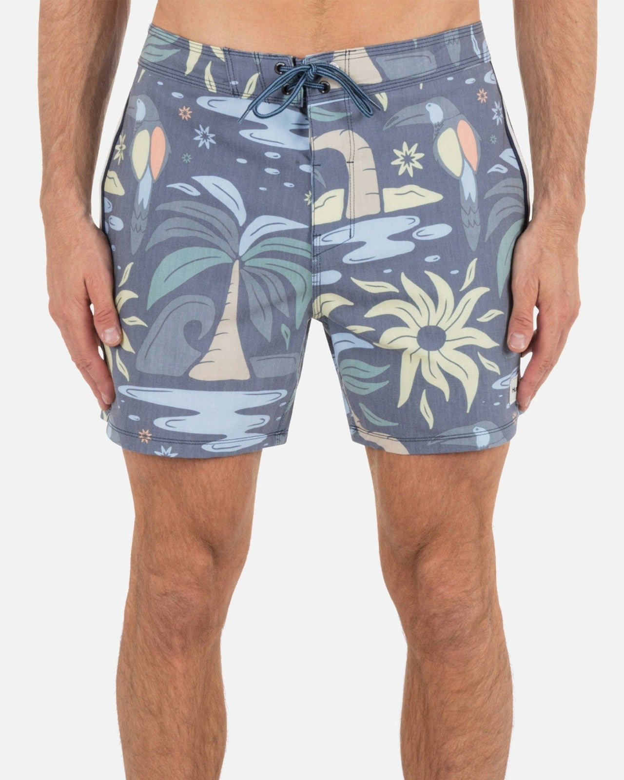 Phantom Naturals Sessions Boardshort 16" - Submarine