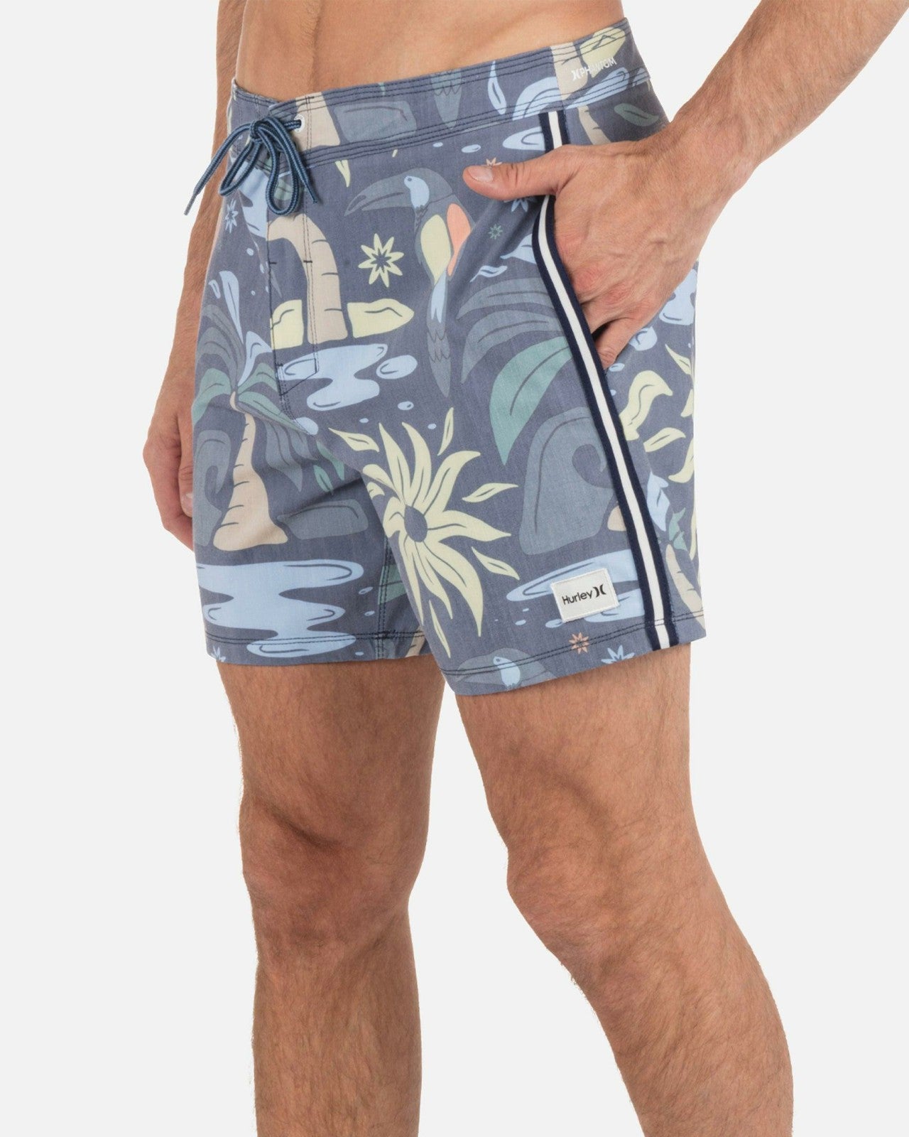 Phantom Naturals Sessions Boardshort 16" - Submarine