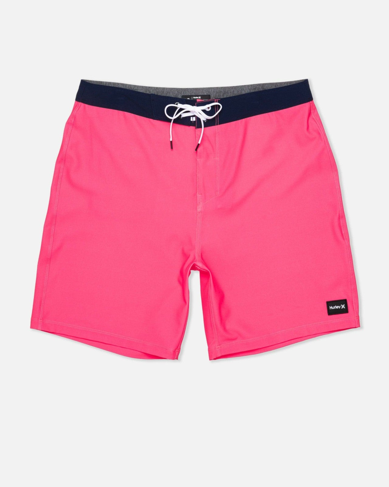 Phantom Eco One & Only Solid Boardshort 18" - Neon Pink