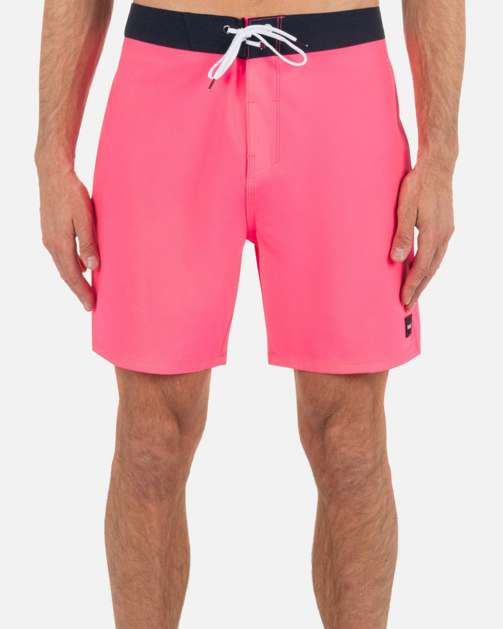 Phantom Eco One & Only Solid Boardshort 18" - Neon Pink