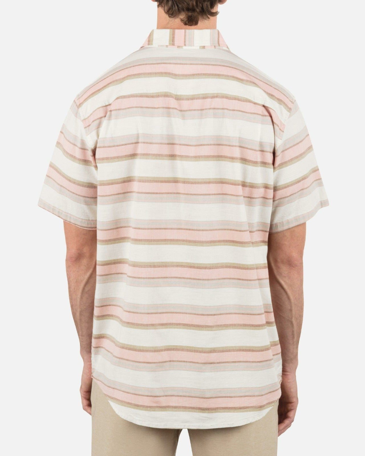 One & Only Lido Stripe Short Sleeve - Bone