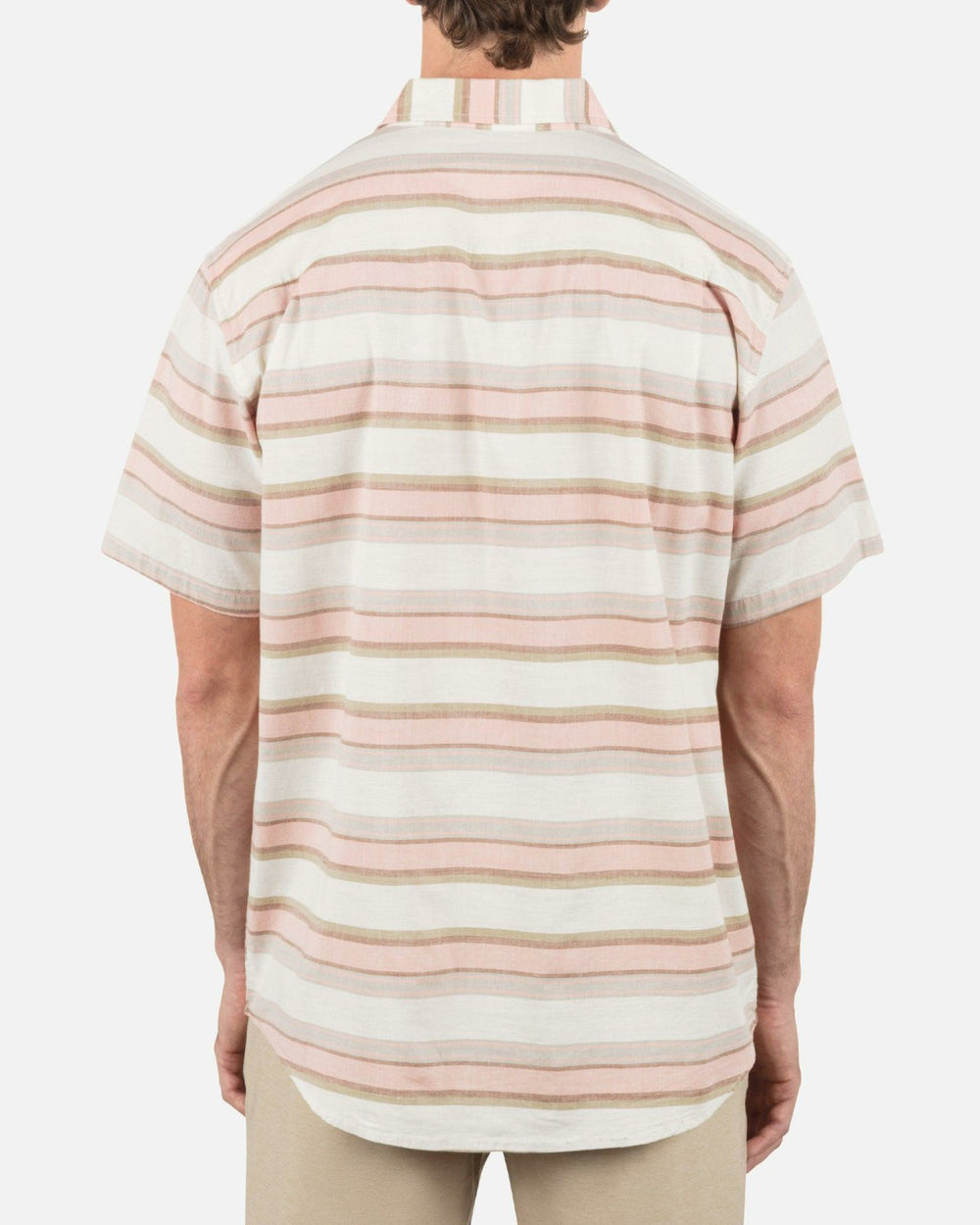 One & Only Lido Stripe Short Sleeve - Bone