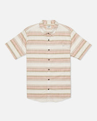 One & Only Lido Stripe Short Sleeve - Bone