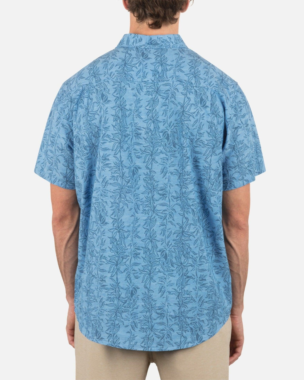 One & Only Stretch Print Short Sleeve - Kingdom Blue