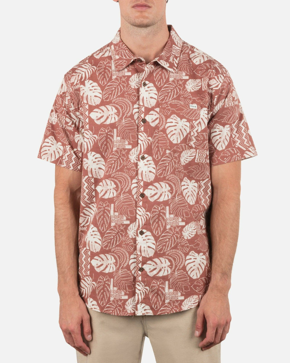 One & Only Lido Stretch Short Sleeve - Martian Rust