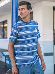 Naturals Stripe Short Sleeve - Submarine