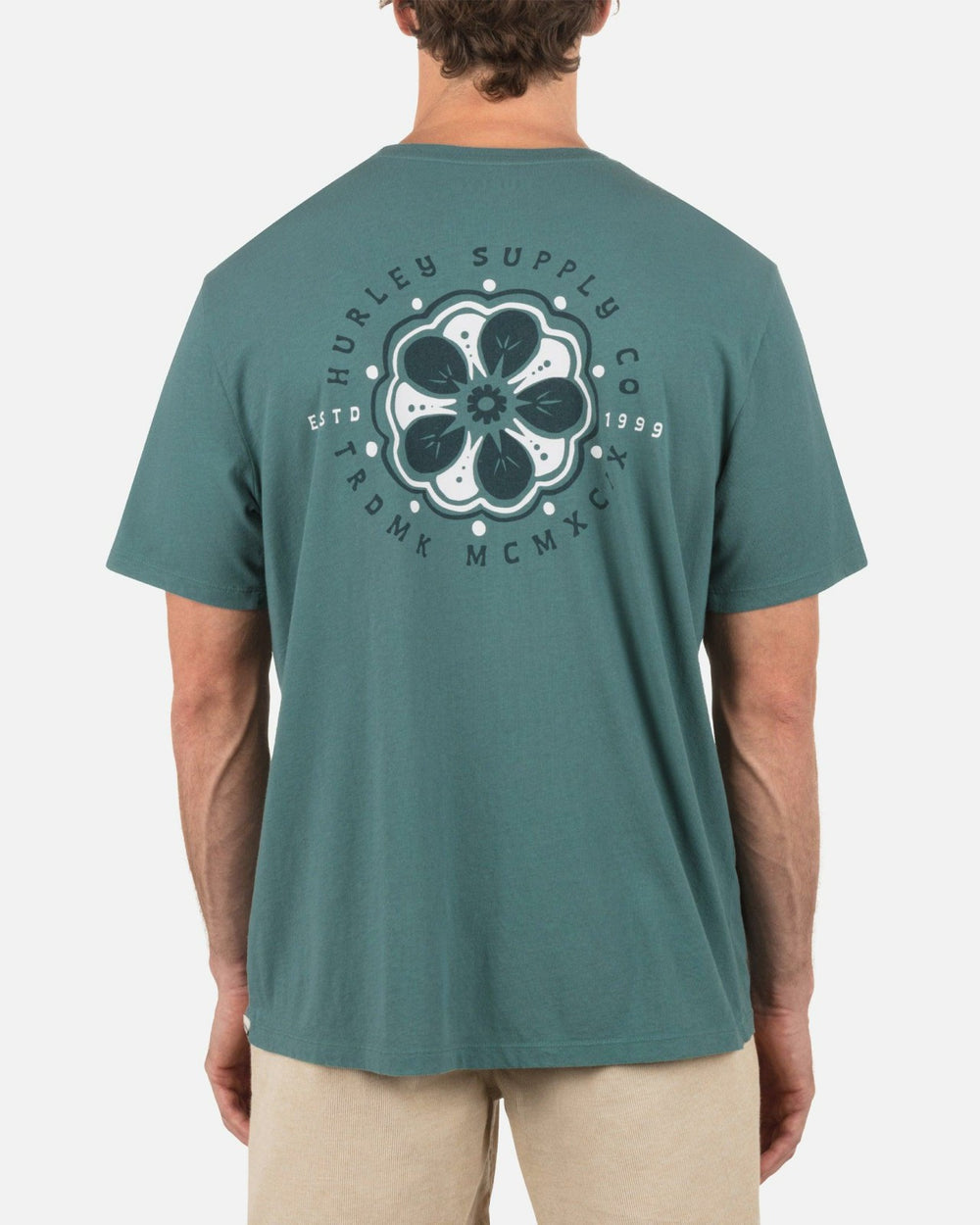 Flowered Short Sleeve - Artillery