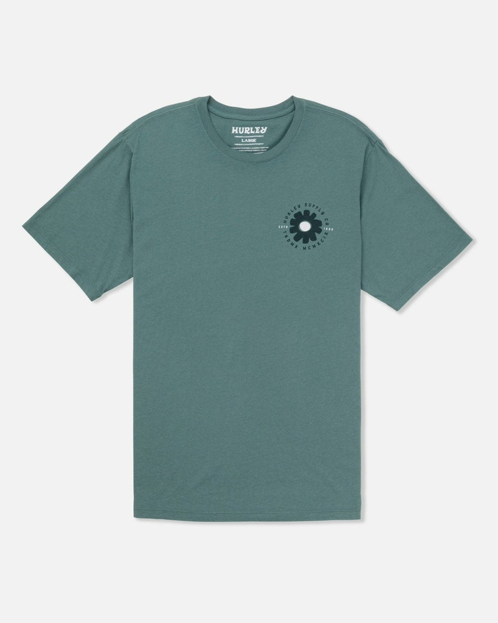 Flowered Short Sleeve - Artillery