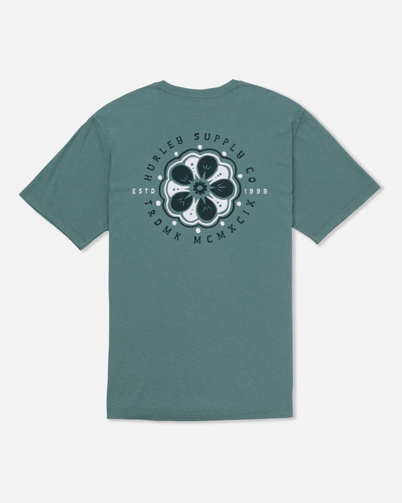 Flowered Short Sleeve - Artillery