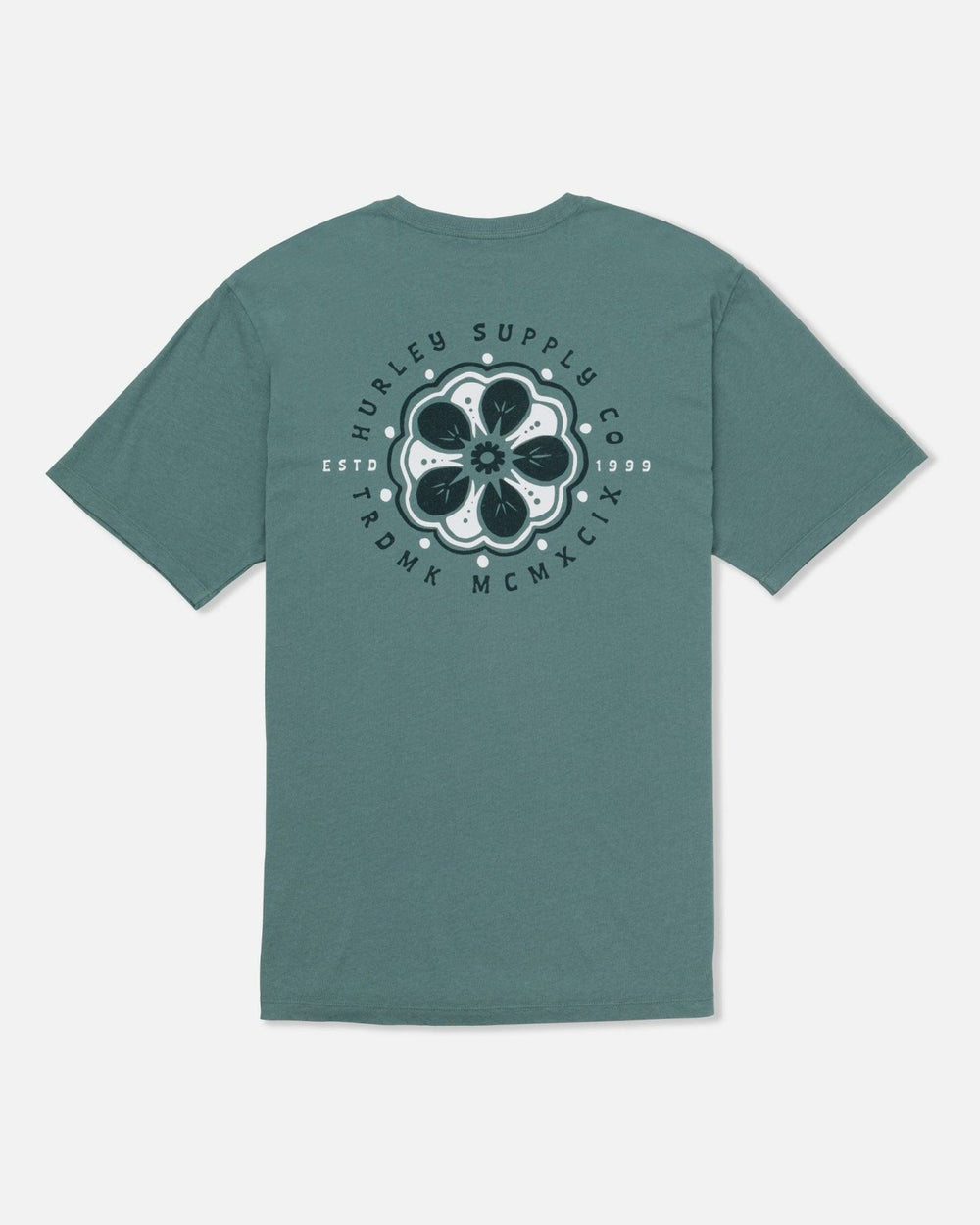 Flowered Short Sleeve - Artillery