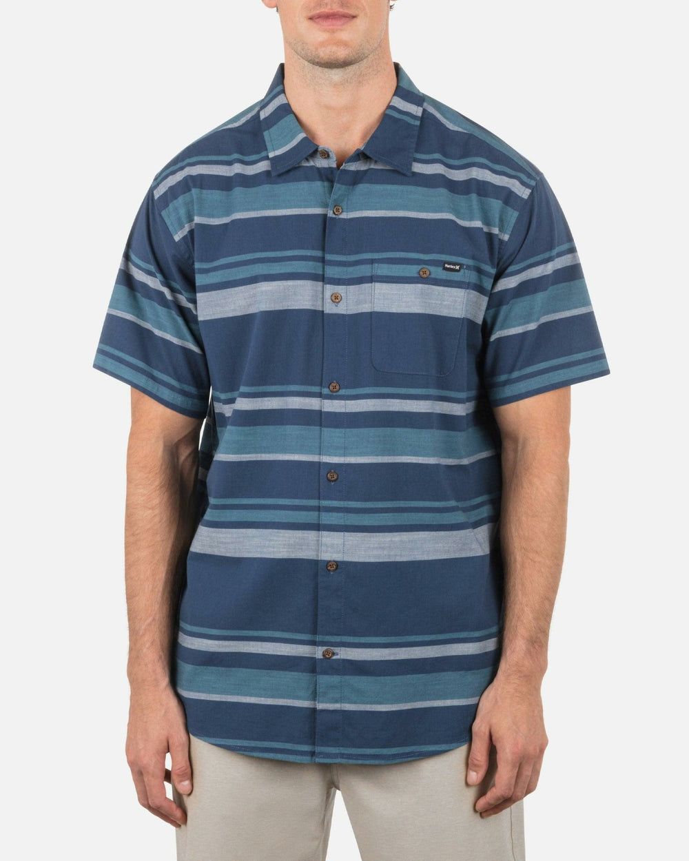 One & Only Lido Stripe Short Sleeve - Submarine