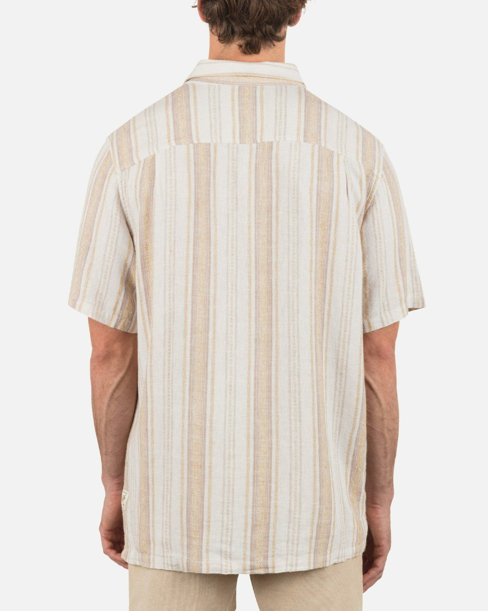 Oceanside Short Sleeve - Barely Bone