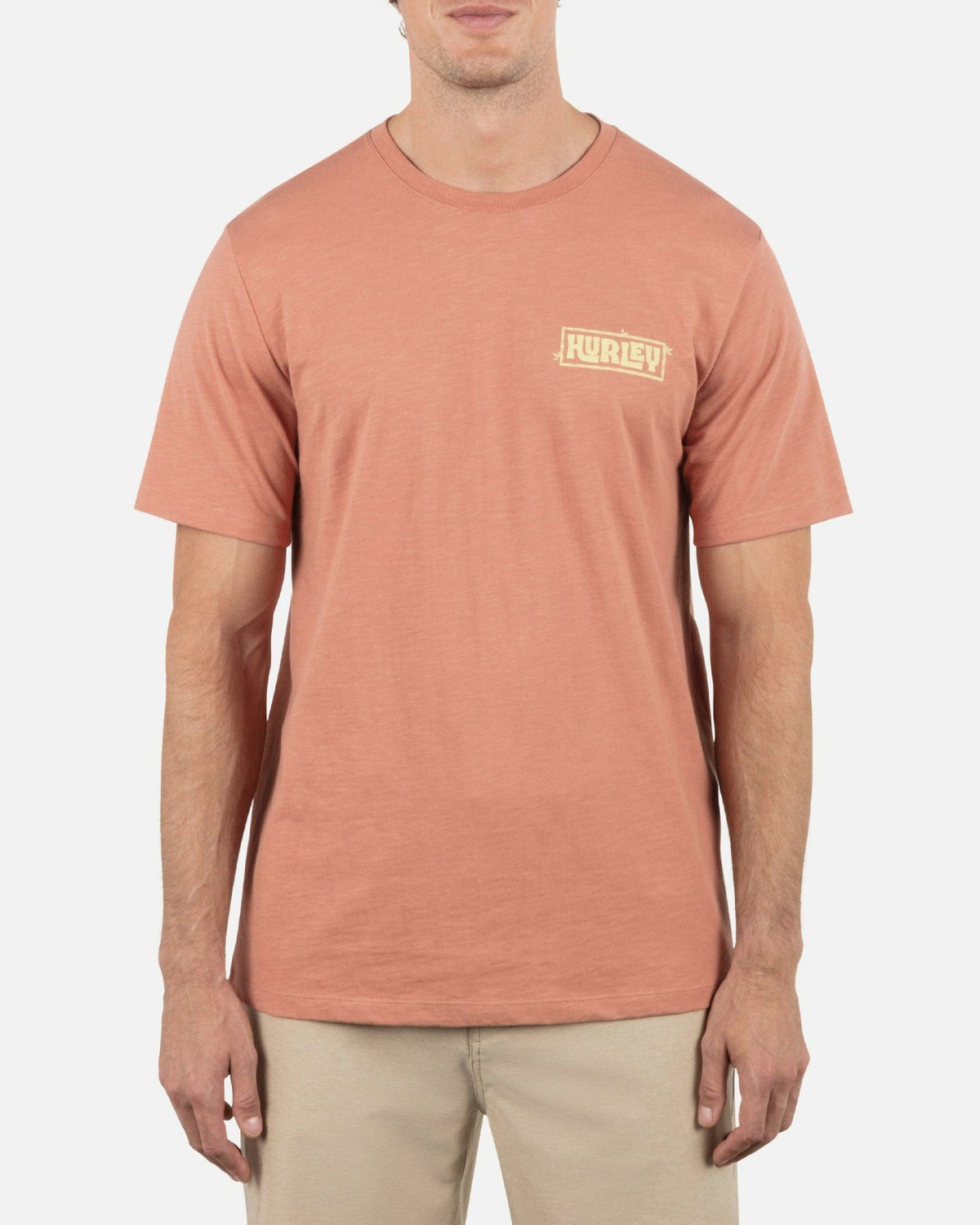 Island Vibes Slub Short Sleeve - Martian Rust