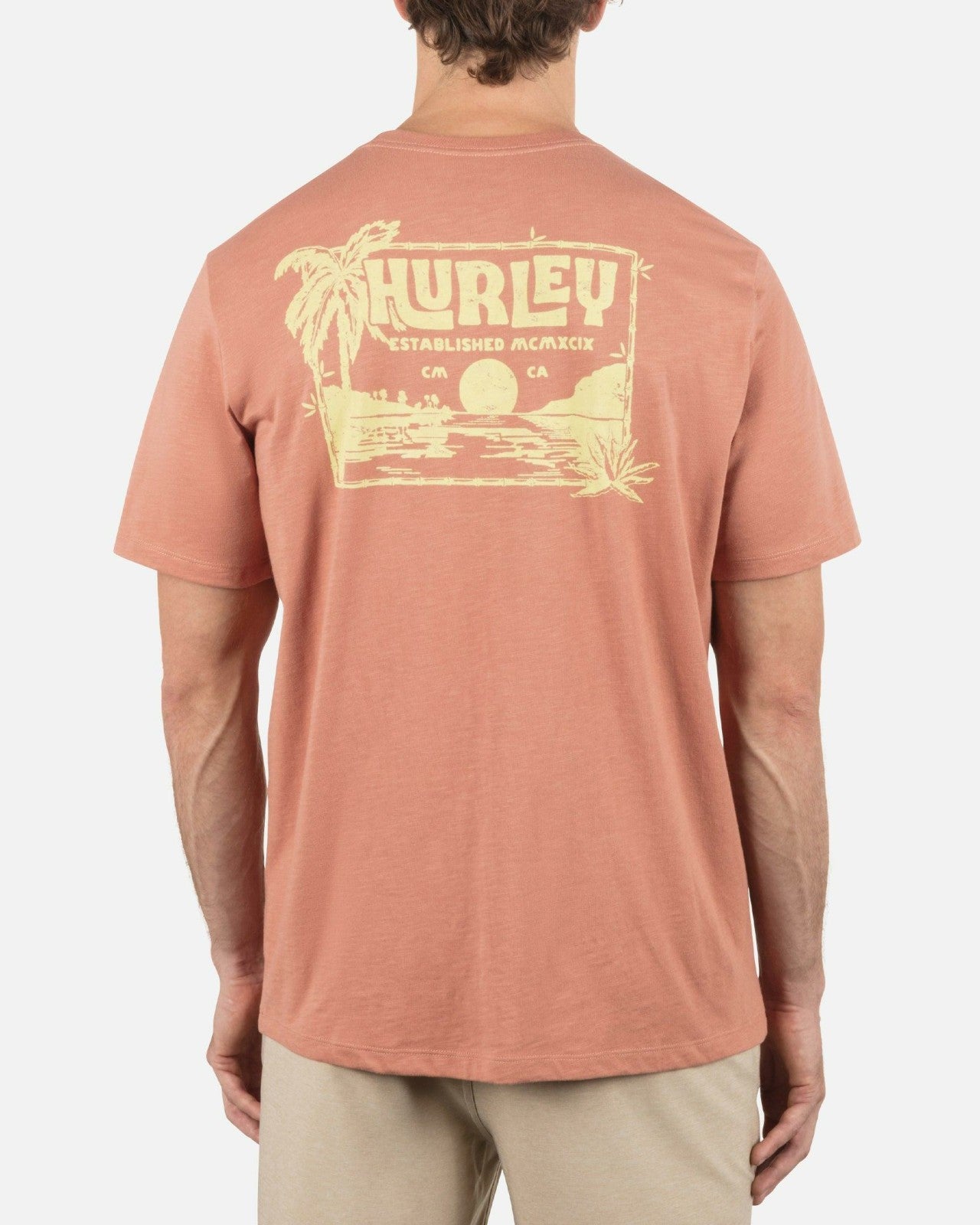 Island Vibes Slub Short Sleeve - Martian Rust