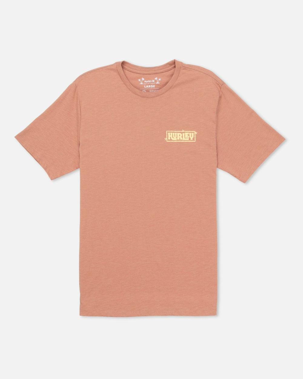 Island Vibes Slub Short Sleeve - Martian Rust