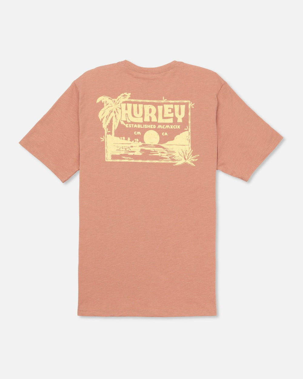 Island Vibes Slub Short Sleeve - Martian Rust