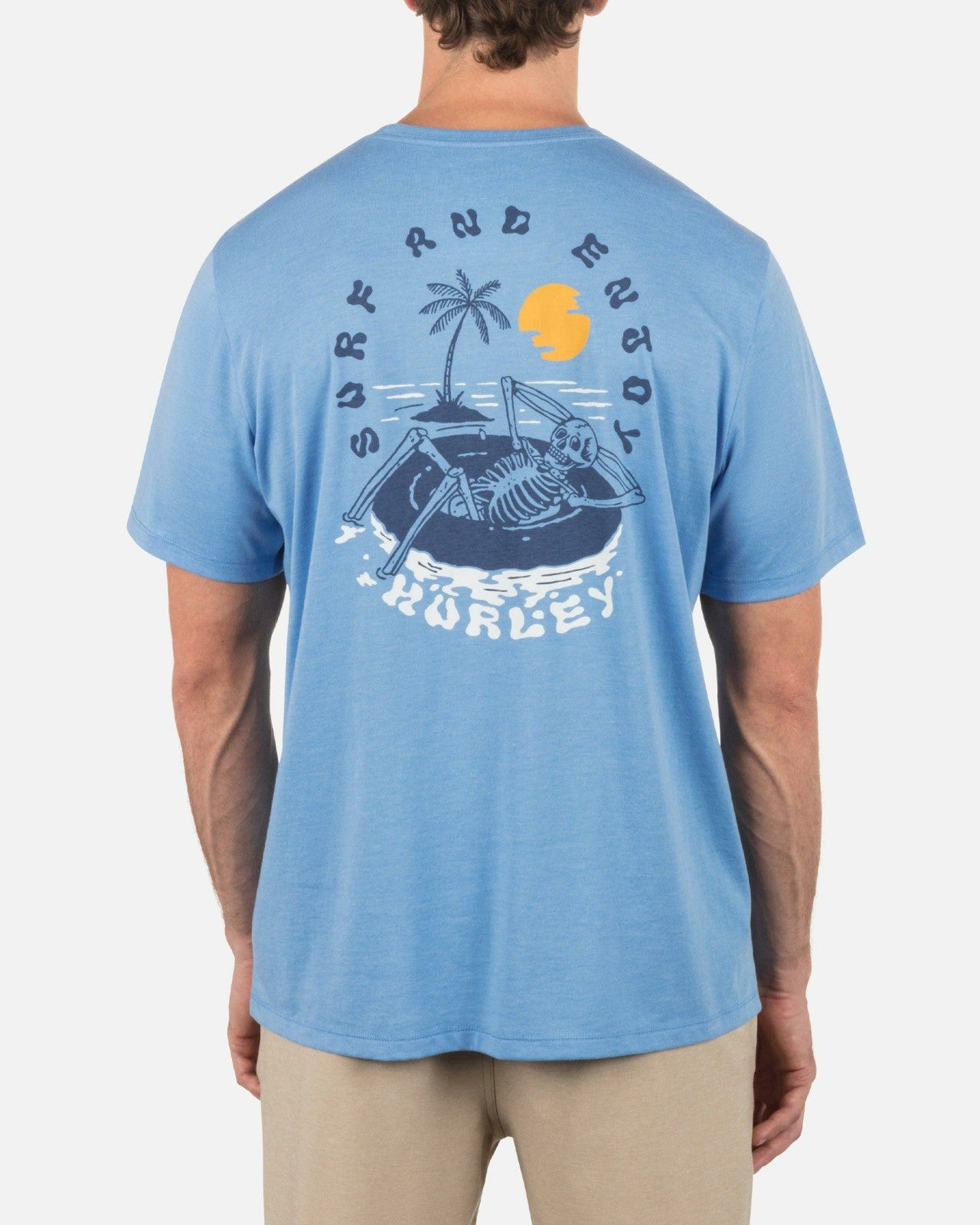 Floating Short Sleeve - Aquifer Heather