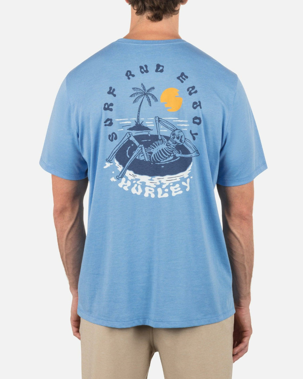Floating Short Sleeve - Aquifer Heather