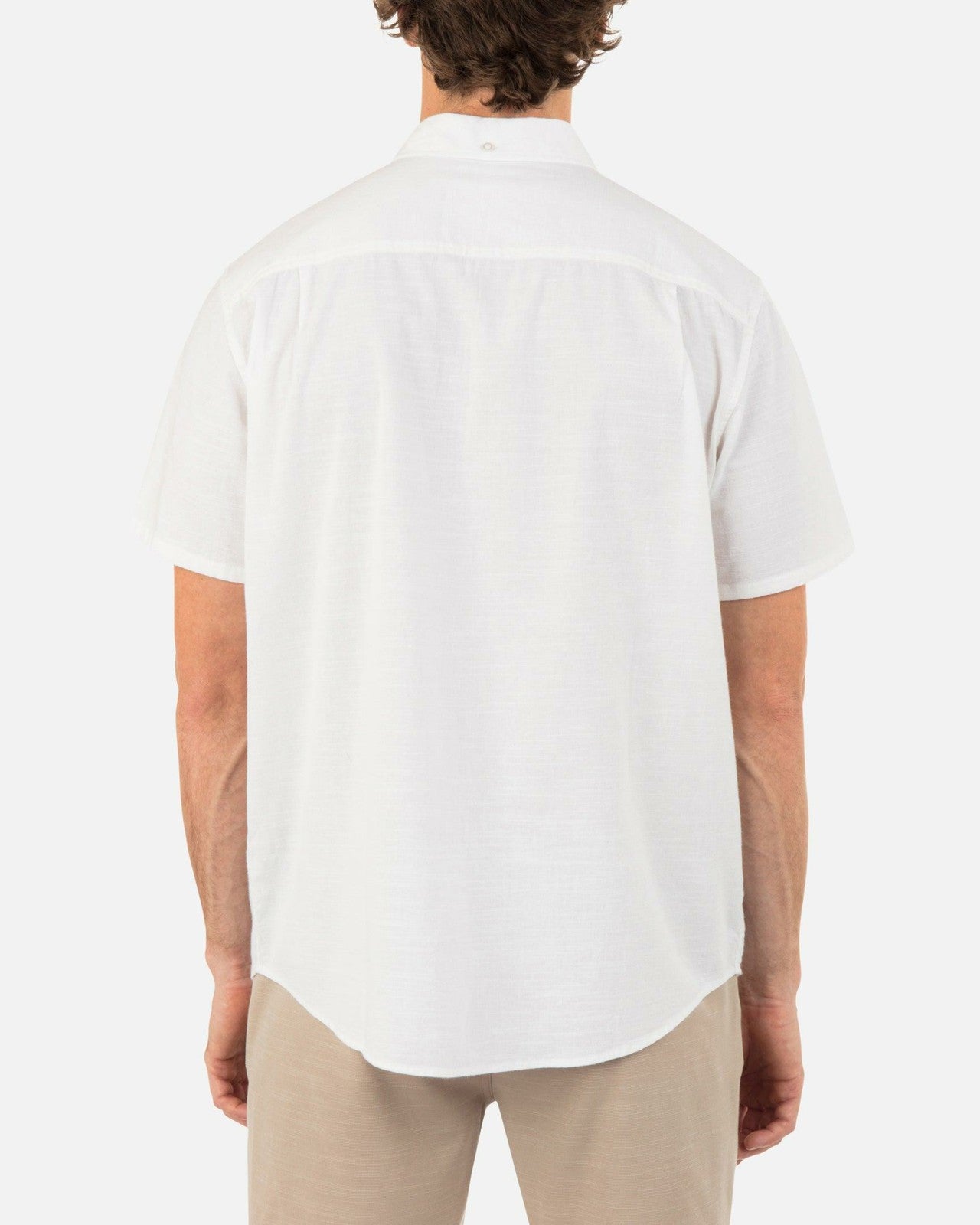 Icon Stretch Short Sleeve - White