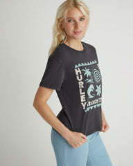 Paradise State Classic Tee - Off Black