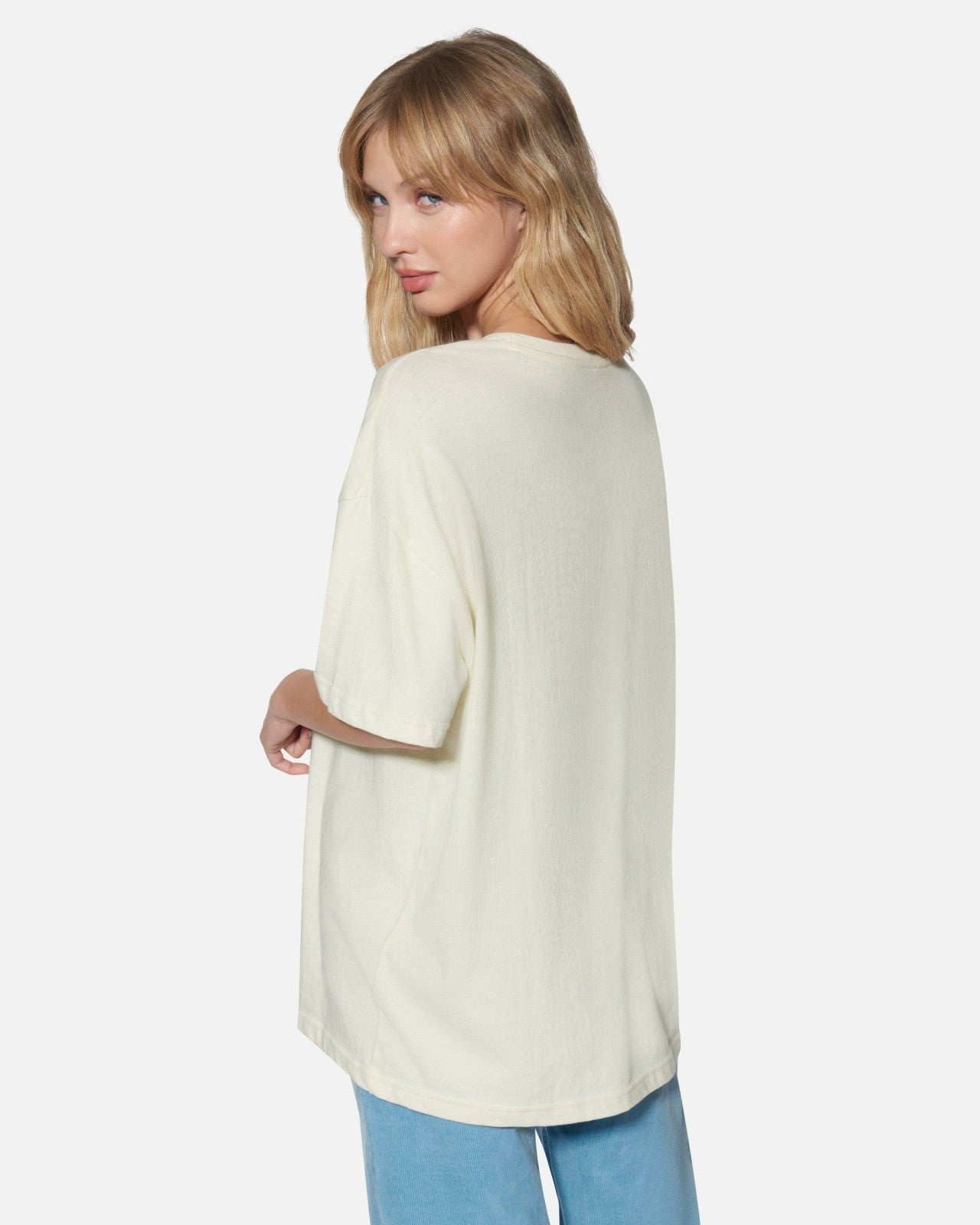 Welcome To Paradise Boyfriend Tee - Off White