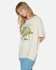 Welcome To Paradise Boyfriend Tee - Off White