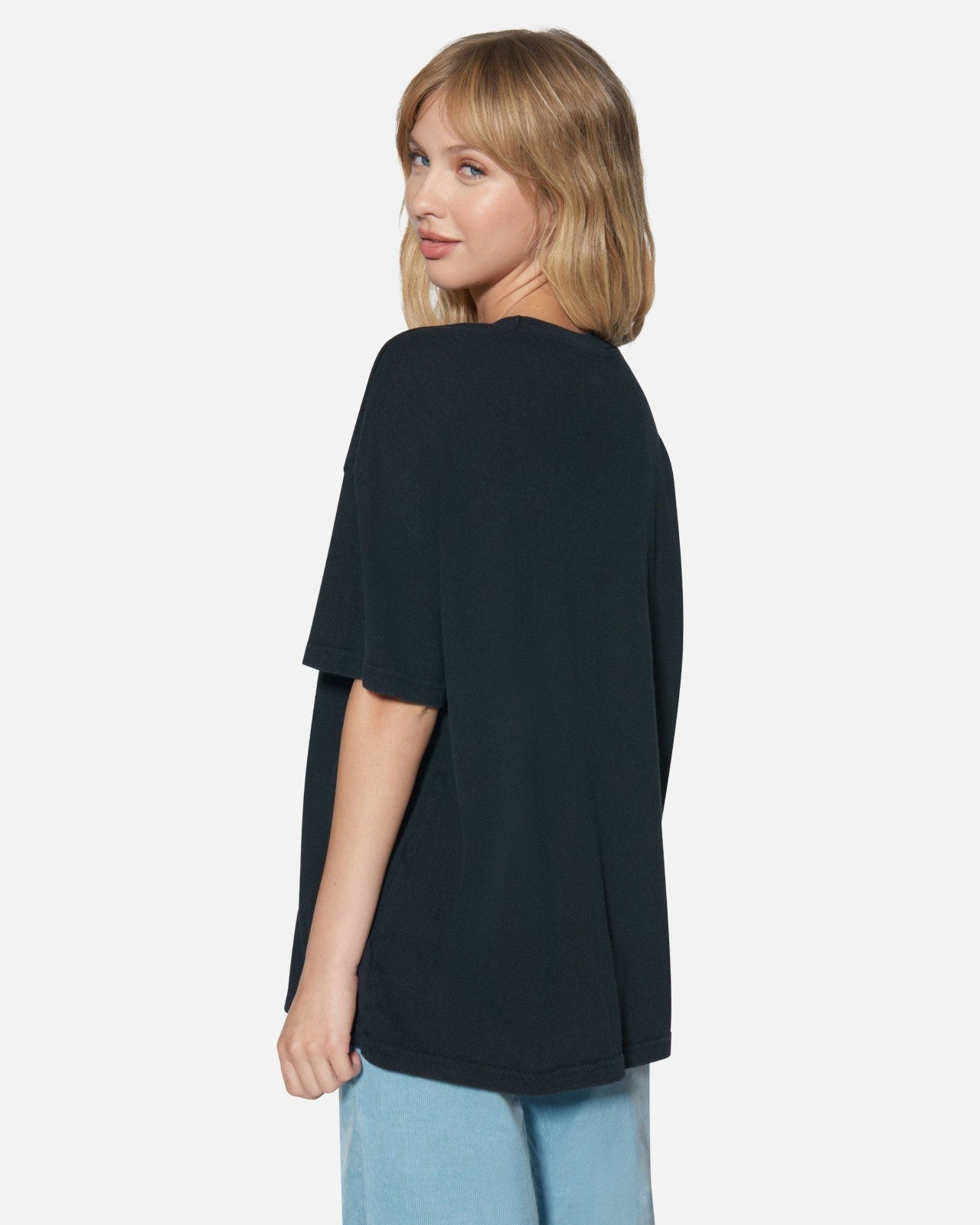 Enjoy The Good Boyfriend Tee - Black