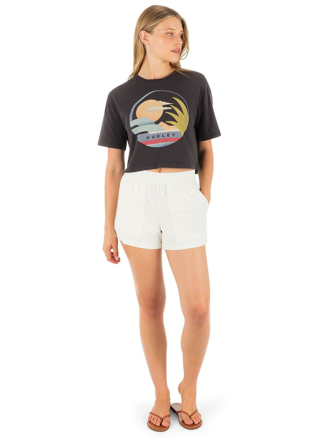 Wavy Days Short - Off White