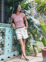 Wavy Days Short - Off White