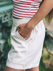 Wavy Days Short - Off White