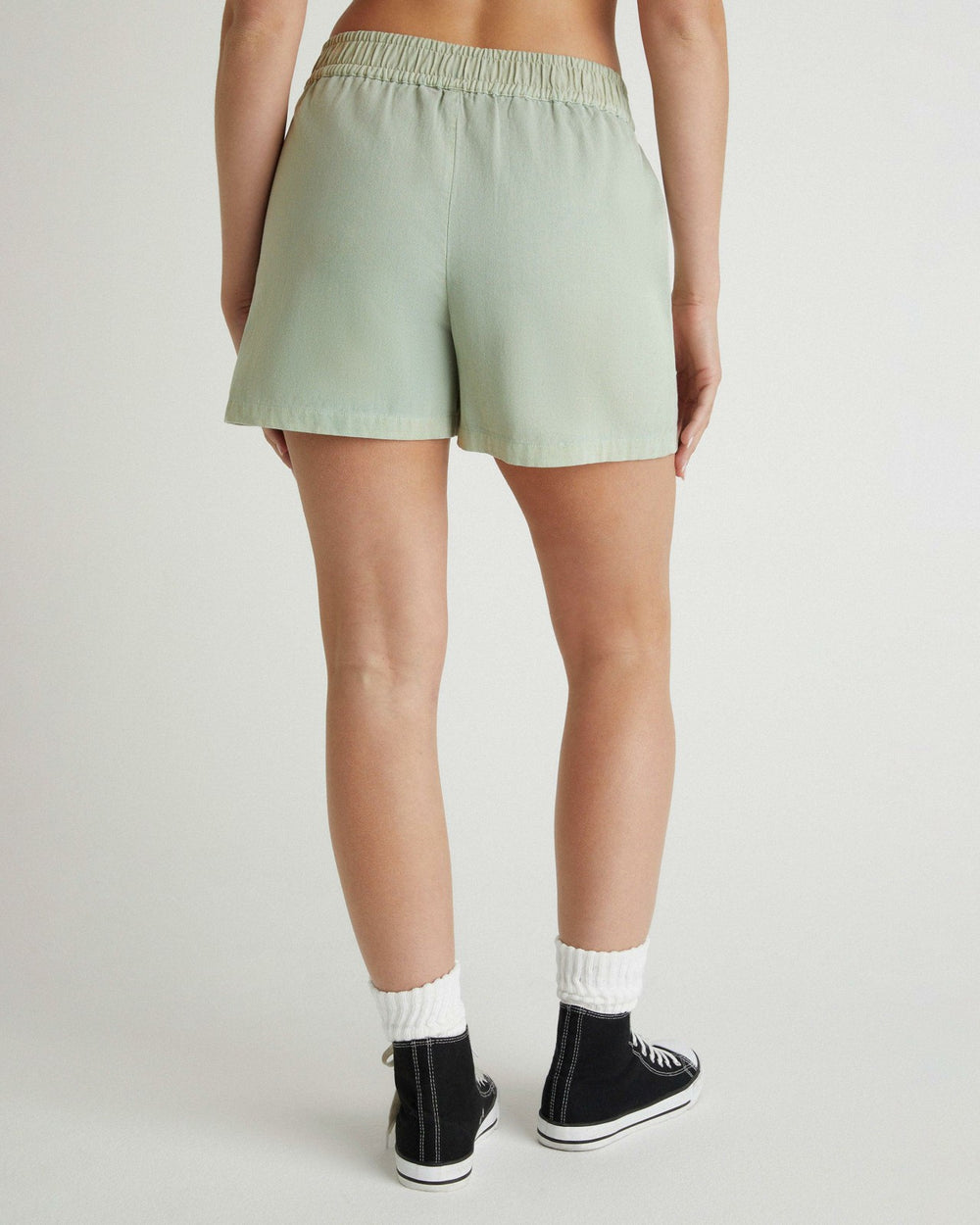 Wavy Days Short - Aqua Gray