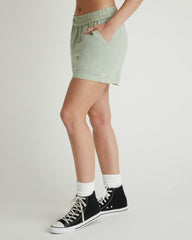 Wavy Days Short - Aqua Gray