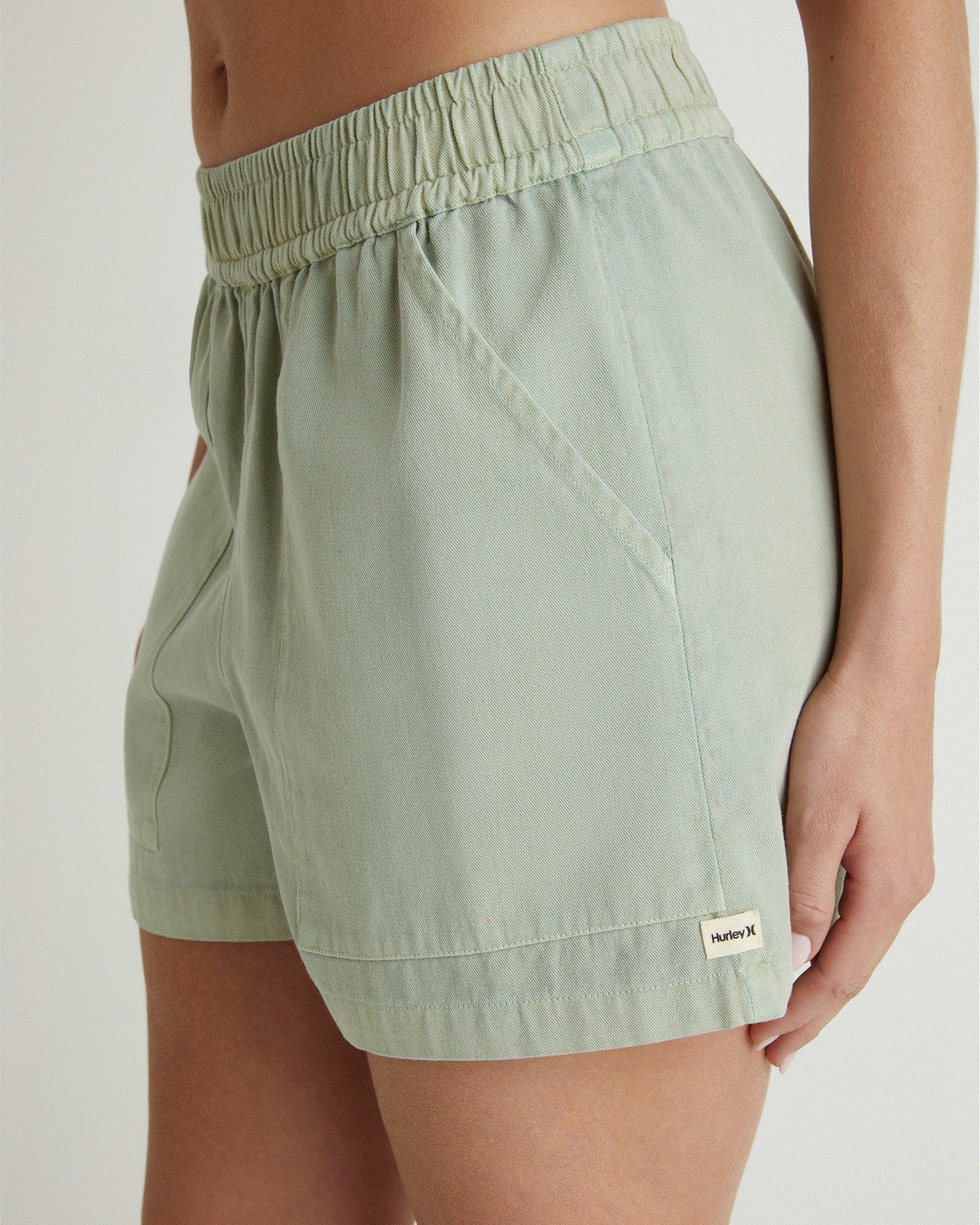 Wavy Days Short - Aqua Gray