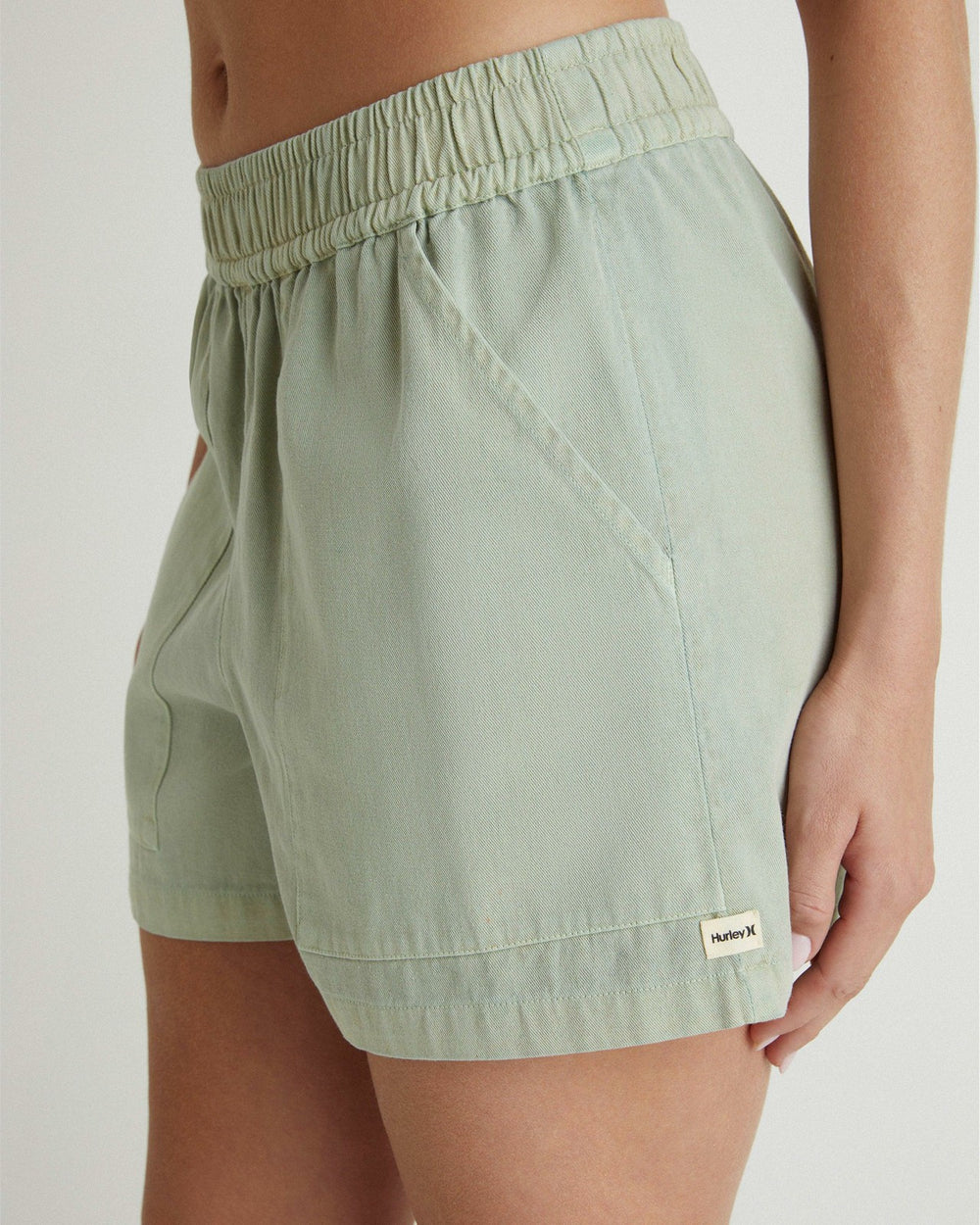 Wavy Days Short - Aqua Gray