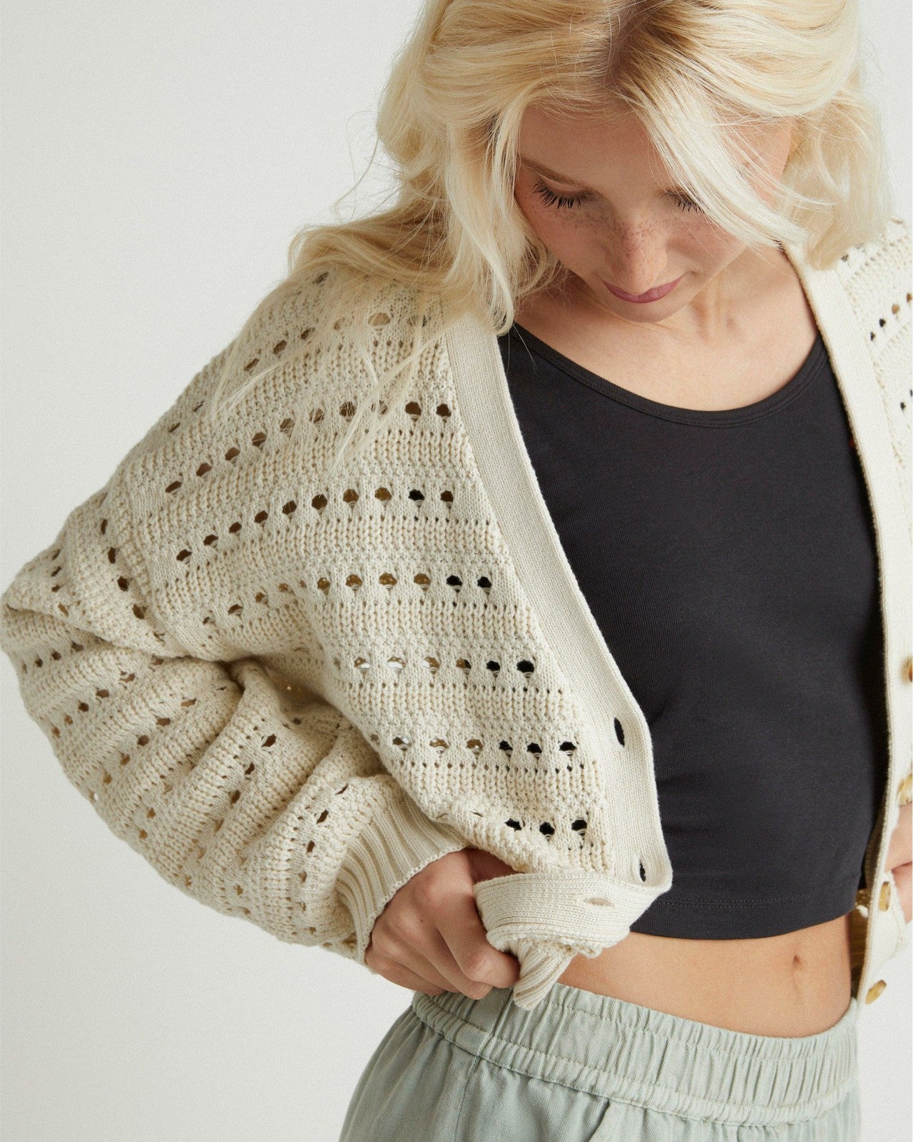 Charming Cardigan - Off White