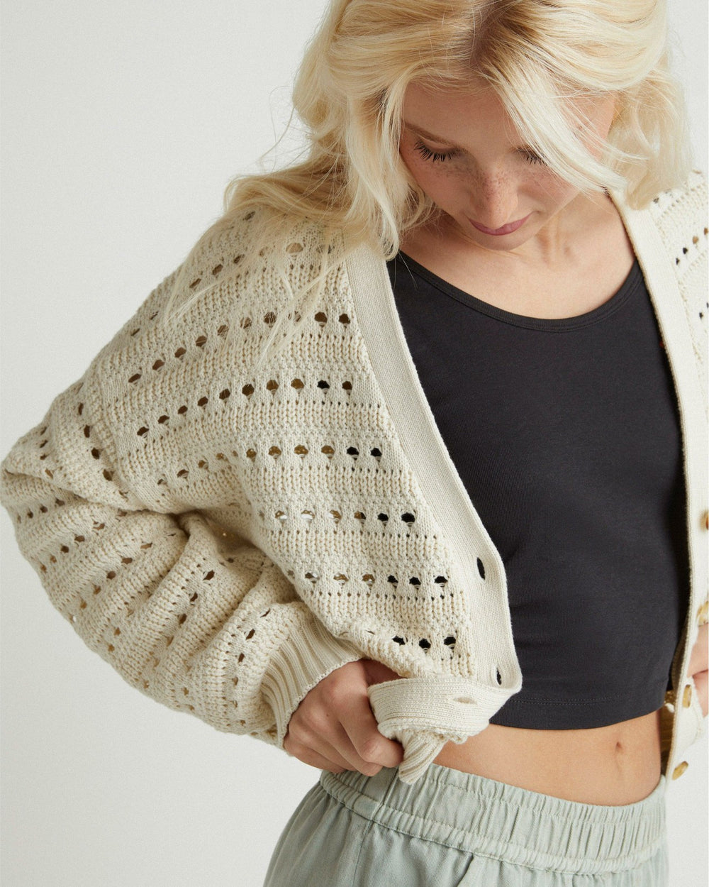 Charming Cardigan - Off White