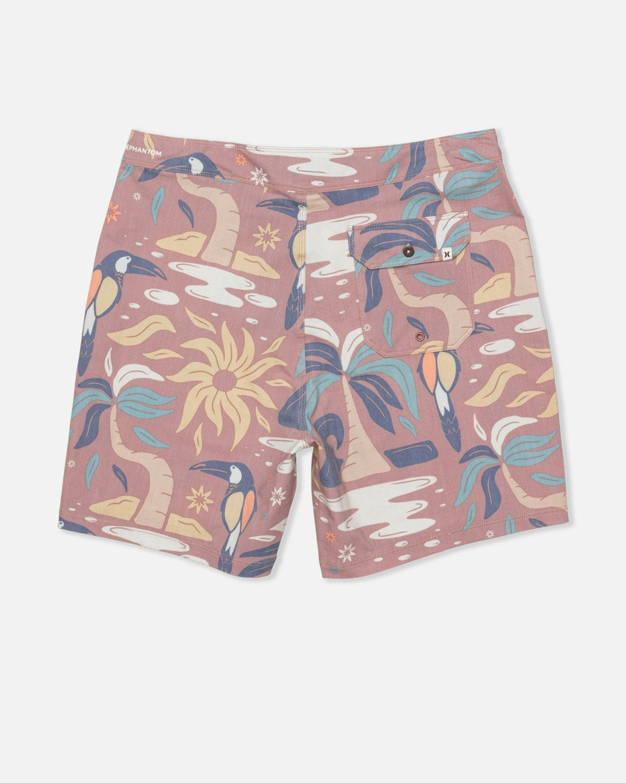 Phantom Naturals Tailgate Boardshort 18" - Phantom Rose