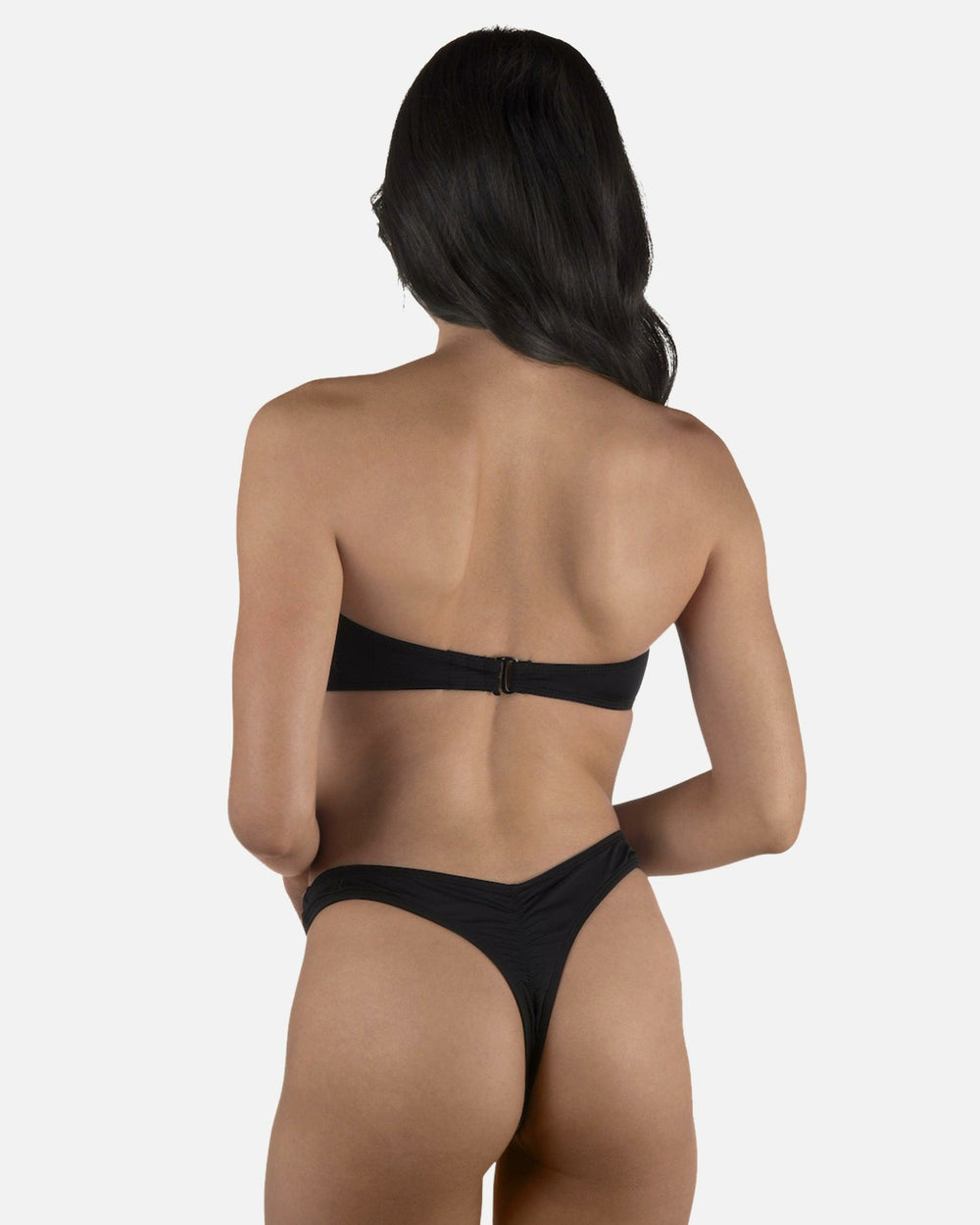 Solid Tanga Bottom - Black