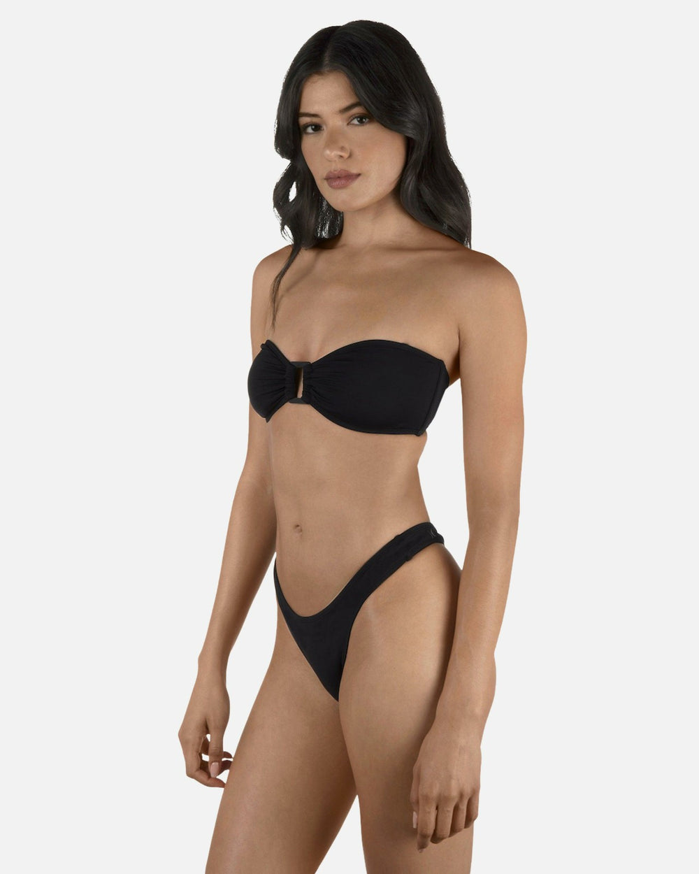 Solid Tanga Bottom - Black