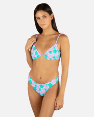 Lani Floral Cheeky Scoop Bottom - Teal